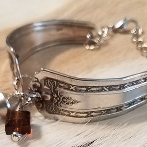 Vintage 1947 Roger Brothers Silverware Bracelet